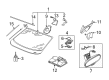 Diagram for Audi Q6 e-tron Wiper Pulse Module - 85E-955-555-A