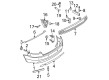 Diagram for Audi S4 Bumper Cover - 8E5-807-303-H-GRU