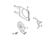 Diagram for Audi Fan Mounting Bracket - 1J0-121-206-F