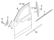 Diagram for Audi A4 allroad Door Moldings - 8W9-853-960-A-GRU