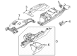 Diagram for Audi Q6 e-tron Glove Box - 85H-880-302-4PK