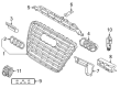 Diagram for Audi S8 Emblem - 4H0-853-736-2ZZ