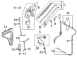 Diagram for Audi Wiper Arm - 4M0-955-407-A-1P9