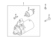 Diagram for Audi S4 Starter - 079-911-022