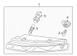 Diagram for Audi Side Marker Light - 4L0-953-042-A