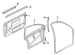 Diagram for Audi A6 Weather Strip - 4B0-837-702-C