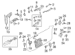 Diagram for Audi A6 Quattro Door Screws - N-910-174-01
