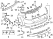 Diagram for Audi TTS Quattro Bumper Cover - 8S0-807-067-D-GRU