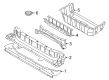 Diagram for Audi Rear Crossmember - 85H-801-603-B