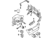 Diagram for Audi Cabriolet Seat Switch - 533-959-855-A