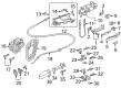 Diagram for Audi Door Hinge - 8W0-833-406-A