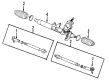 Diagram for Audi TT Quattro Power Steering Reservoir - 1C0-422-371-E