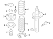 Diagram for Audi RS3 Strut Housing - 8Y0-413-032-A