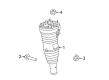 Diagram for Audi S8 Shock Absorber - 4H0-616-039-AK