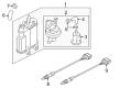 Diagram for Audi Crankcase Breather Hose - 3C0-201-336