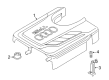 Diagram for Audi A3 Sportback e-tron Engine Cover - 04E-103-925-C