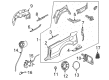 Diagram for Audi S4 Fuel Door - 8H0-809-905