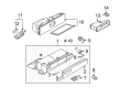 Diagram for Audi S4 Glove Box - 8H1-857-035-J-EC3