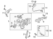 Diagram for Audi A6 Quattro Turbocharger - 06L-145-654-G