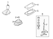 Diagram for Audi Shift Linkage Boot - 8K0-863-278-H-DC7