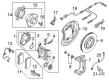 Diagram for Audi Brake Pads - 80A-698-451-K