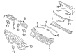 Diagram for Audi Grille - 8R1-819-447-C-01C