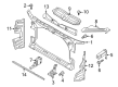 Diagram for Audi A7 Quattro Radiator Support - 4G8-805-608