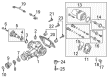 Diagram for Audi Crossmember Bushing - 8K0-599-257-N