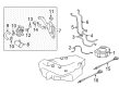 Diagram for Audi Crankcase Breather Hose - 1K0-201-160-AG