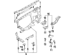 Diagram for Audi 100 Quattro Frame Rail - 4A0-803-208