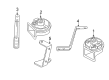 Diagram for Audi Allroad Quattro Horn - 4D0-951-221-A
