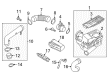 Diagram for Audi Q3 Air Duct - 5N0-129-684-G