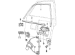 Diagram for Audi 200 Quattro Window Run - 443-837-431-E