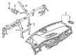 Diagram for Audi SQ6 e-tron Grille - 85H-819-794-B-4PK