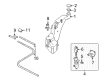 Diagram for Audi Windshield Washer Pump - 1J0-955-681