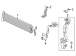 Diagram for Audi Q3 Transmission Oil Cooler - 5QF-317-019-B