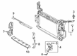 Diagram for Audi Q3 Radiator Support - 83A-805-594-J