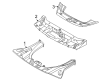 Diagram for Audi e-tron GT Radiator Support - 9J1-807-617-A