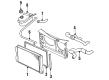 Diagram for Audi V8 Quattro Water Hose - 441-121-109-H