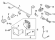 Diagram for Audi RS5 Parking Assist Sensor - 8W0-907-561-C