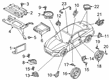 Diagram for Audi Car Speakers - 8W6-035-412-A