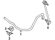 Diagram for Audi Cabriolet Sway Bar Link Bushing - 893-411-327-E