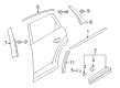 Diagram for Audi Door Moldings - 4M0-853-970-G-GRU