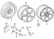 Diagram for Audi Q3 Alloy Wheels - 83A-601-025-B