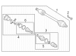 Diagram for Audi Q4 e-tron Sportback CV Joint - 2Q0-498-103-N