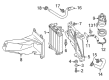 Diagram for Audi A7 Quattro Radiator Support - 4G8-121-261-A