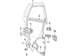 Diagram for Audi 200 Quattro Window Run - 445-839-440-A