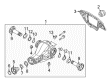 Diagram for Audi A6 Differential - 0BC-500-043-N