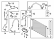 Diagram for Audi HVAC Pressure Switch - 5Q0-816-193