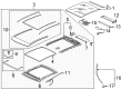 Diagram for Audi S3 Air Deflector - 1S0-877-651
